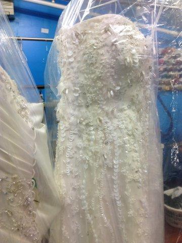 Dress bridal  dry clean